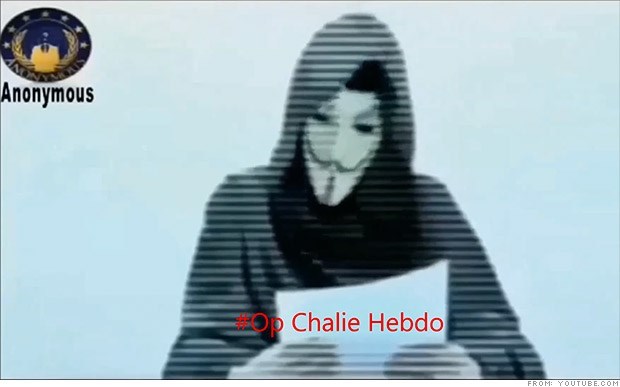 Anonymous tuyên chiến với lực lượng thánh chiến Hồi giáo