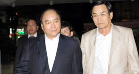 Phó Thủ tướng Nguyễn Xuân Phúc thăm ông Bá Thanh