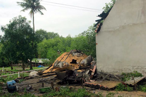 Nổ bình hơi, 2 chị em ruột tử vong tại chỗ