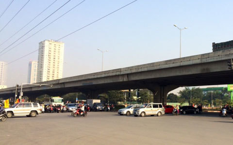 Động thổ xây nút giao Trung Hòa – Đại lộ Thăng Long