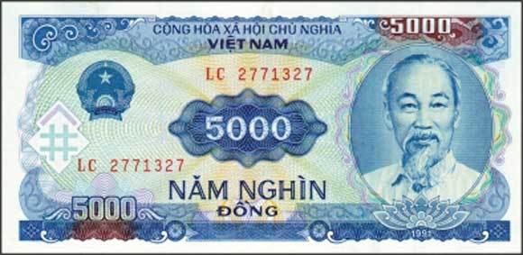 Tết này không in thêm tiền mới 5.000 đồng