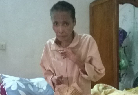 Rớt nước mắt với người đàn bà mắc bệnh trọng muốn hiến thân