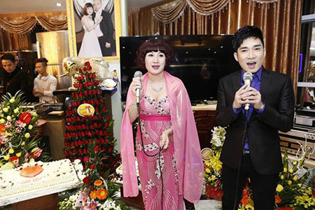 Quang Hà hát sinh nhật đại gia Thái Bình cát sê 450 triệu