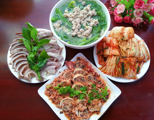 130.000 đồng cho 4 món ngon mê