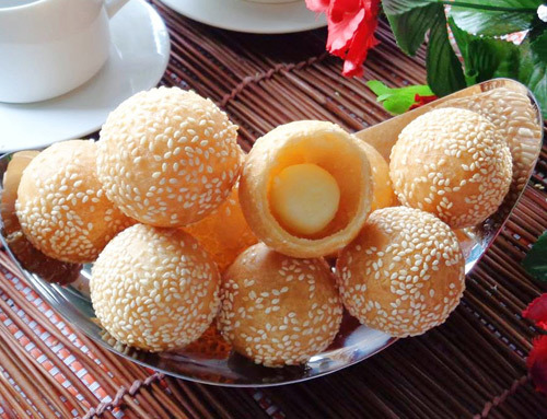 Bánh rán lúc lắc hấp dẫn cuối tuần