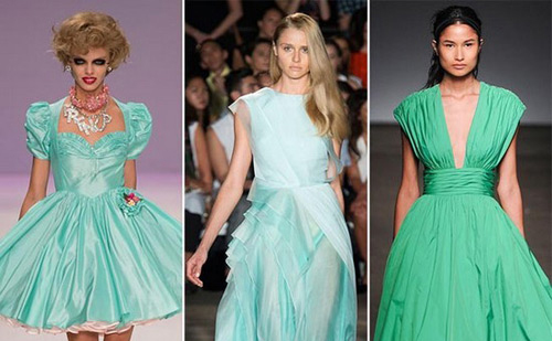 Những màu sắc sẽ thống trị thời trang xuân 2015
