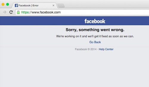 Facebook bị sập toàn cầu gần 1 giờ