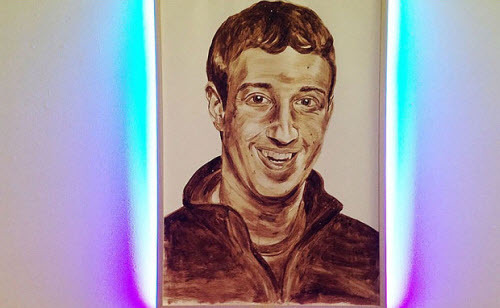 Chân dung CEO Facebook sơn từ... phân người