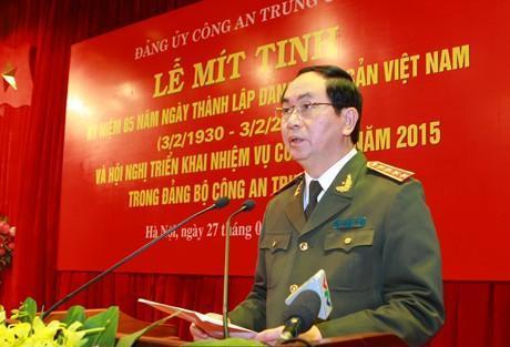 Mỗi chiến công của CAND đều bắt nguồn từ sự lãnh đạo của Đảng