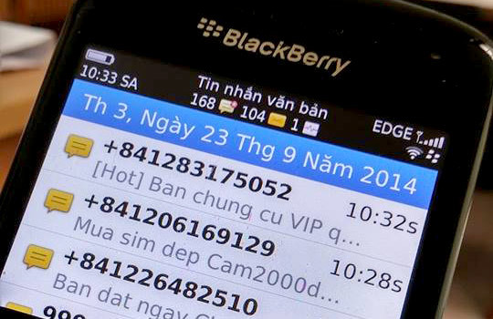 Số điện thoại liên hệ trong tin nhắn rao BĐS sẽ bị khóa?