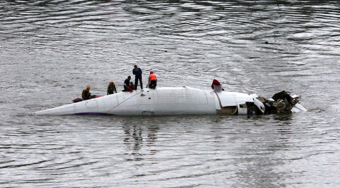 máy bay rơi, TransAsia, Đài Loan