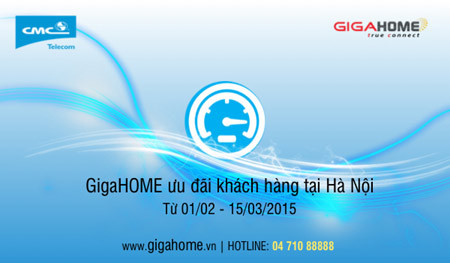 Đón Xuân, GigaHOME giảm giá đặc biệt cước Internet truyền hình