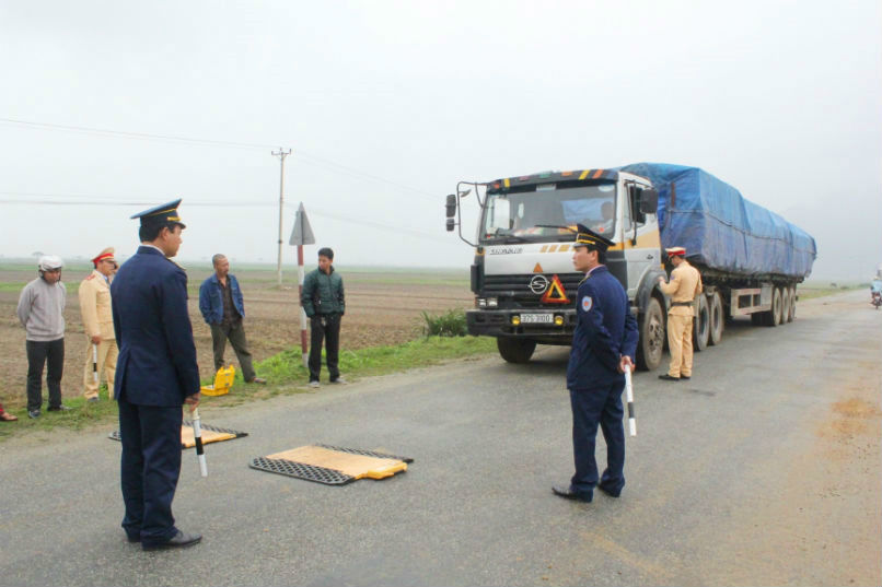 Phạt hơn 200 triệu đồng đoàn xe chở gỗ 