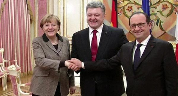 Lãnh đạo Đức, Pháp bất ngờ tới Ukraina