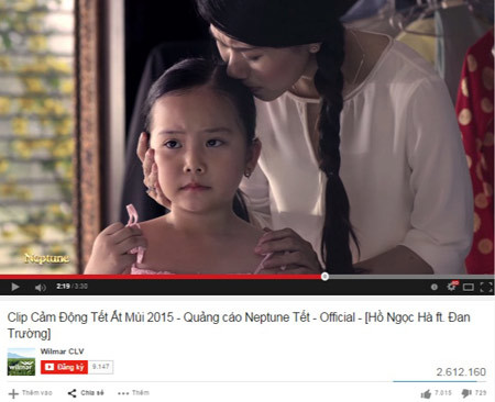 Clip Tết cảm động hút 3 triệu lượt xem