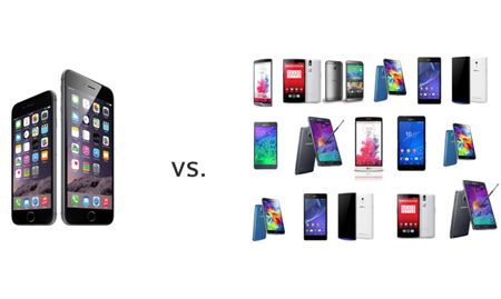 Android đang lâm nguy vì iOS?