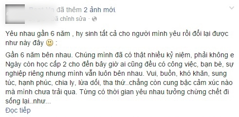 Bị phụ tình trước Valentine, chàng trai viết tâm thư gửi người yêu khiến dân mạng dậy sóng