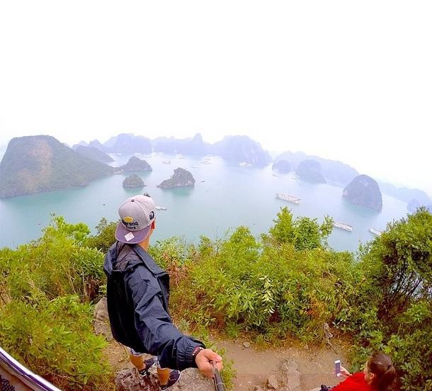Vịnh Hạ Long vào top địa điểm selfie đẹp nhất thế giới
