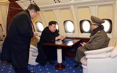 Cận cảnh chuyên cơ riêng của Kim Jong Un