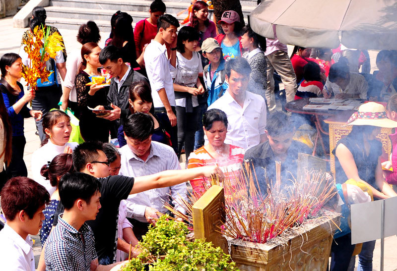 Tây Thiên rộn ràng những ngày đầu năm mới