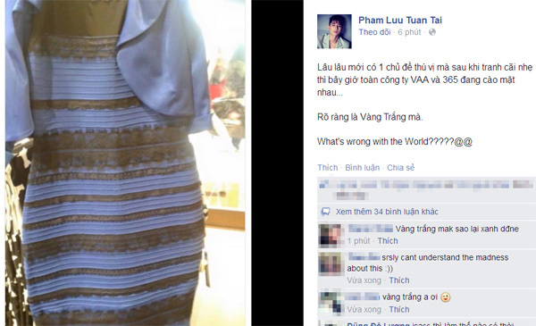 Sự thật về chiếc váy : xanh đen hay vàng trắng ? - YouTube
