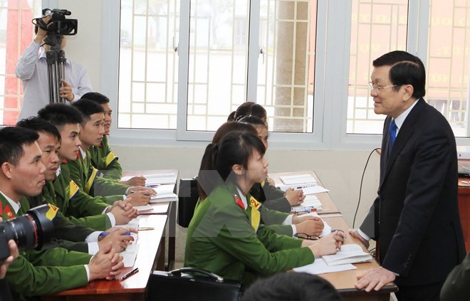 Xây Học viện Cảnh sát thành trung tâm đào tạo khu vực