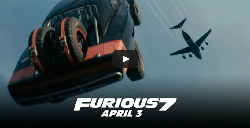 Loạt siêu xe 'Fast & Furious 7' đọ tốc độ giữa không trung