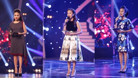 Hình ảnh quyến rũ của MC Thanh Vân Hugo khi lên sóng