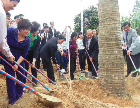 Trồng 13.000 cây tri ân vị Đại tướng của lòng dân