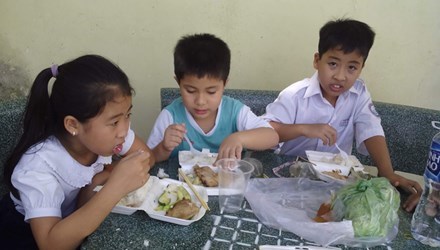 bữa ăn, học trò