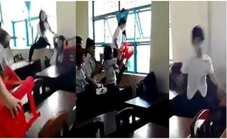 trường học, bắt nạt, đánh bạn, cá thối