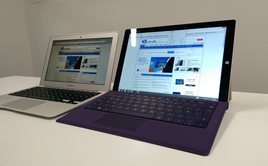 Chọn Macbook mới hay Surface Pro 3?