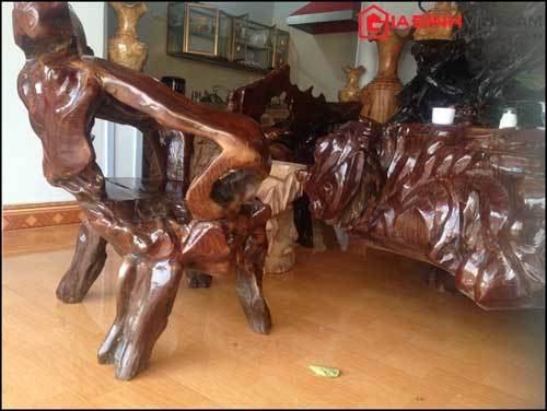 đồ-gỗ, nội-thất, bàn-ghế, Điện-Biên, miền-núi, biên-viễn, đại-gia, thú-chơi, giường, tủ,