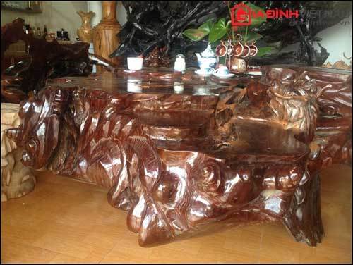 đồ-gỗ, nội-thất, bàn-ghế, Điện-Biên, miền-núi, biên-viễn, đại-gia, thú-chơi, giường, tủ,