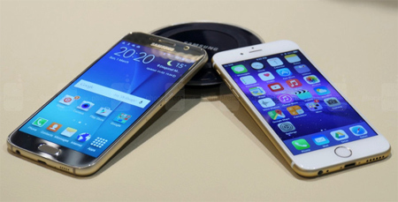 Lượng bán iPhone 6 sẽ sụt mạnh khi Galaxy S6 lên kệ?