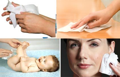 Tâm điểm KH: Hiểm họa từ giấy ướt dùng một lần