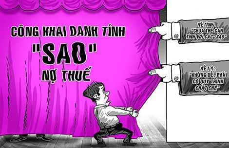 Sao Việt trốn thuế: Không nỡ cạn tình nêu tên