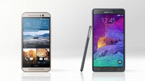 Siêu phẩm HTC One M9 hơn gì Galaxy Note 4?