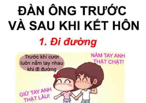 Sự thay đổi “khủng khiếp” của đàn ông sau khi kết hôn