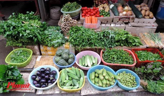 Mê mẩn các loại rau miền cao ở chợ Hà Giang