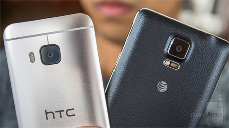 Nên mua HTC One M9 hay Galaxy Note 4?