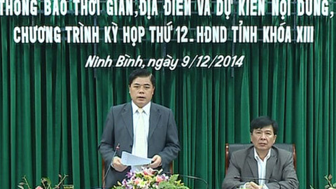 Ninh Bình có thêm Phó Chủ tịch tỉnh