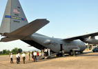 Máy bay "siêu tải" của không quân Hoa Kỳ tại Đà Nẵng