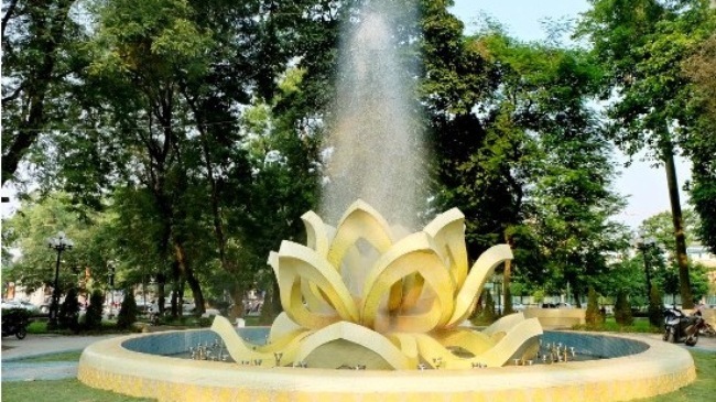 Đài phun nước vườn hoa Mai Xuân Thưởng đạt giải Kiến trúc Quốc tế