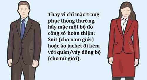 Cách mặc trang phục công sở như một nhà quản lý cấp cao