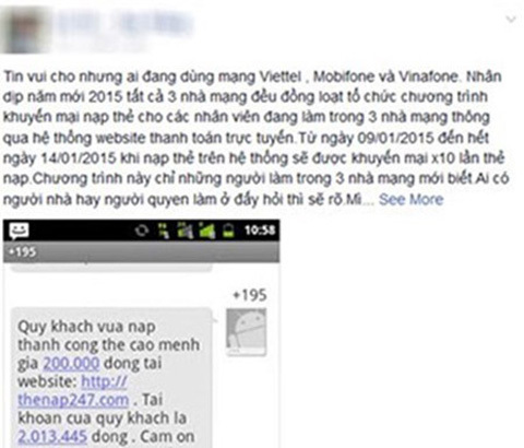 Bắt thêm một “cháu của ông chú Viettel”