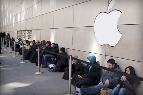Apple không muốn khách hàng cắm trại chờ mua sản phẩm mới