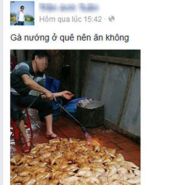 Tác giả bức ảnh “gà mau về với ông bà” lên tiếng