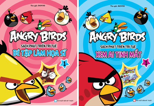 Tặng bộ sách phát triển trí tuệ cùng Angry Birds