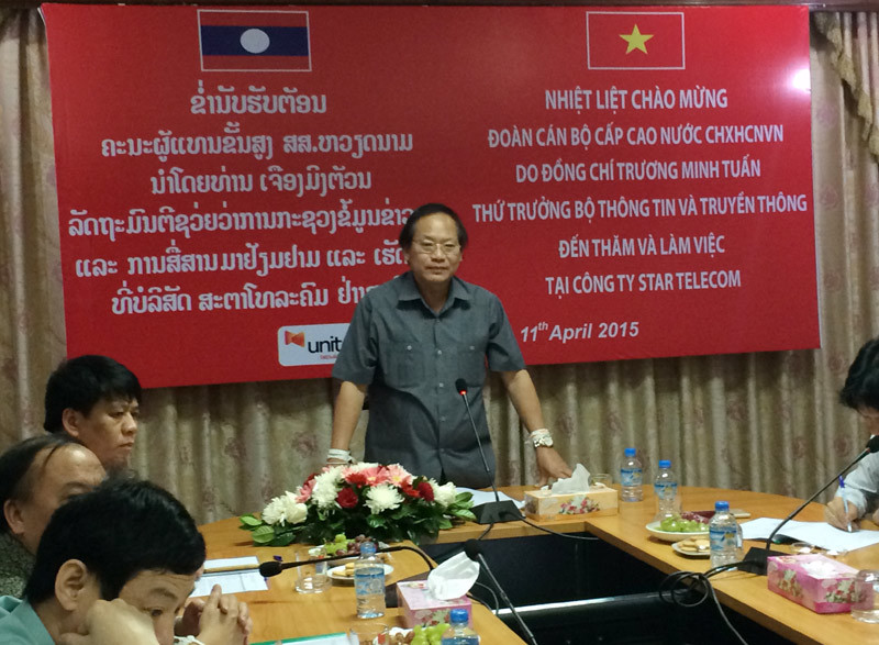 VNPT, Unitel cần đẩy mạnh hợp tác tại thị trường Lào